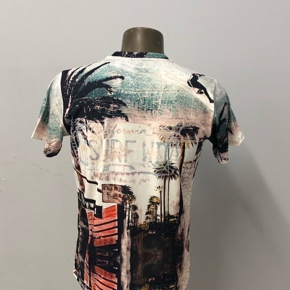 Steven land t-shirt crewneck multi color modern - Picture 3 of 3